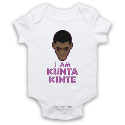 ICH BIN KUNTA KINTE INOFFIZIELLES WURZELN MANDINKA KRIEGER BABY WACHSEN BABYANZUG GESCHENK