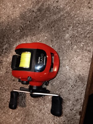 shimano bantam curado 100 red SHIMANO Curado Bantam Red Tomato 200 Baitcasting Reel made in Japan