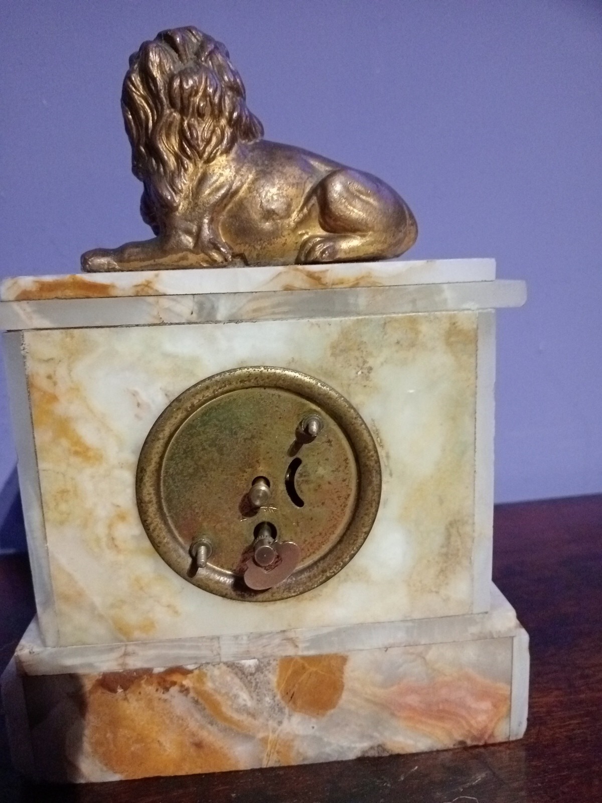 Marble Clock eBay