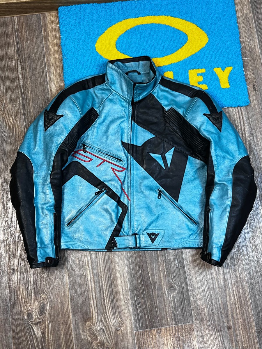 Mens Dainese GTR Leather Superbike Moto Jacket Size EU: 54
