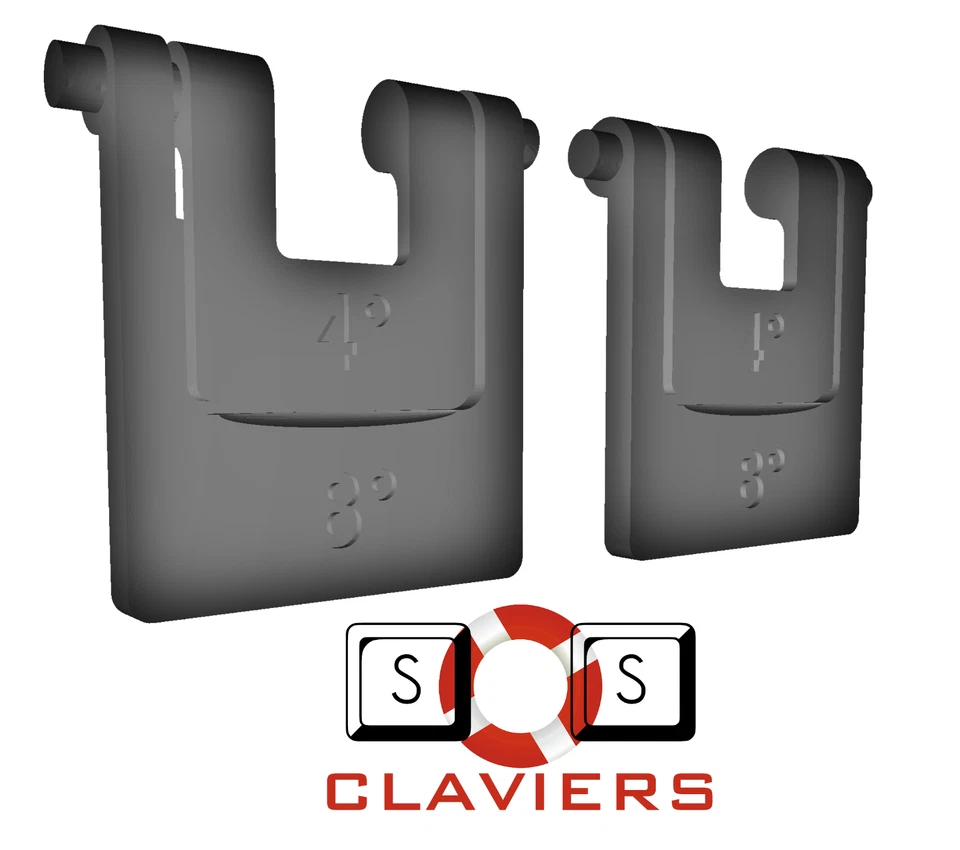 Logitech Cordless Desktop Wave Pro Tastatur Ersatz Bein Ständer Fuß - Bild 4 von 4