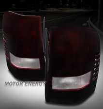 For 99-04 Jeep Grand Cherokee Tail Brake Lights Rear Lamps Redsmoke Leftright