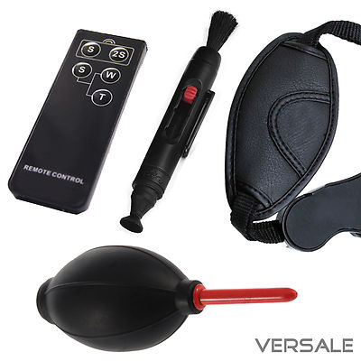 Fernbedienung Handschlaufe Blasebalg Pinsel für Canon EOS Kamera RC-1 RC-5 RC-6