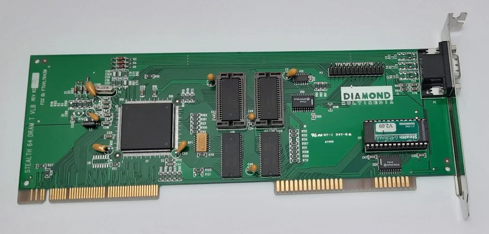 Diamond Stealth 64 DRAM T VLB Grafikkarte (S3 Trio64, 2MB, retro, 1995) - Bild 2 von 4