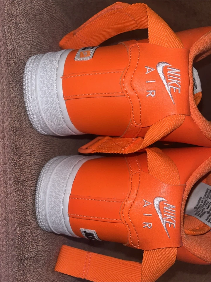 Nike Air Force 1 High Just Do It Naranja Talla 4Y Totalmente Nuevas  Foto 4 de 4