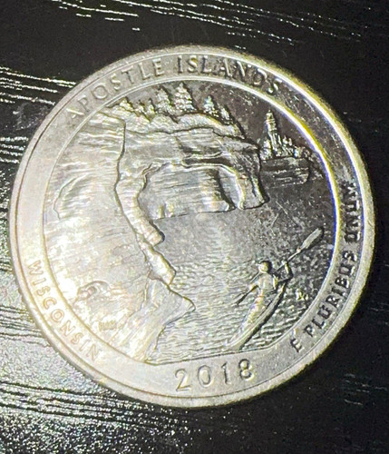 2018-D Apostle Islands Wisconsin Quarter