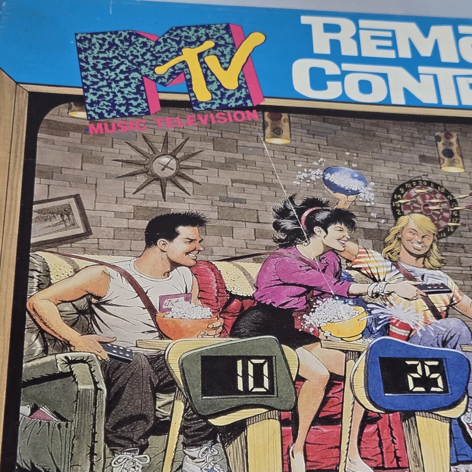 Vintage 1989 MTV Remote Control TV Show Game Pressman INCOMPLETE see Description - Image 2 of 4