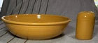 Fiestaware - 12 1/2" Pasta Serving Bowl and Cheese Shaker in Marigold Yellow