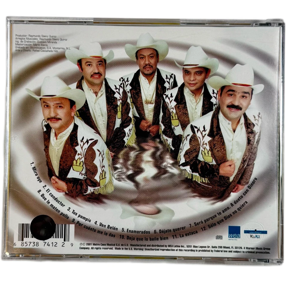 LOS TIGRILLOS Que Lo Baile Bien CD, 2001, Cumbia Nortena Music - Image 2 of 4