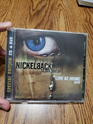Nickelback Silver Side Up & Live At Home  Special Edition CD + DVD Set 2003 VG+