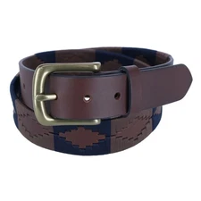 Ibex England Men's Hand Stitched 35mm Polo Belt