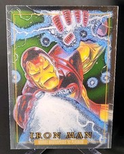 2024 Marvel Masterpieces 92 Platinum Iron Man #38