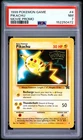 1999 POKEMON GAME MOVIE PROMO #4 PIKACHU PSA 7