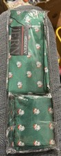 Hisdern Men  s Christmas Tie And Handkerchief Set