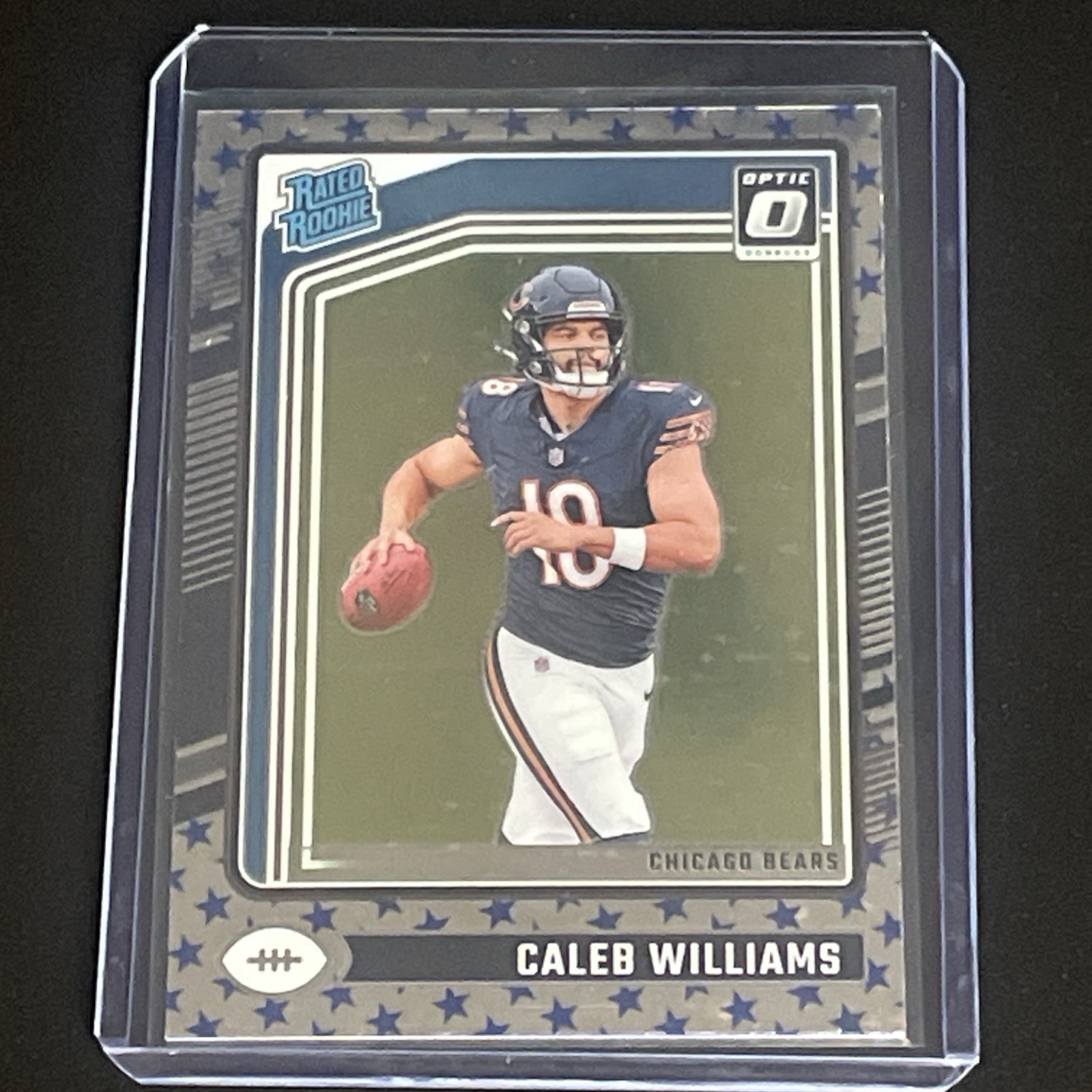 2024 Panini Donruss Optic - Rated Rookie Caleb Williams #201 Stars Prizm (RC)