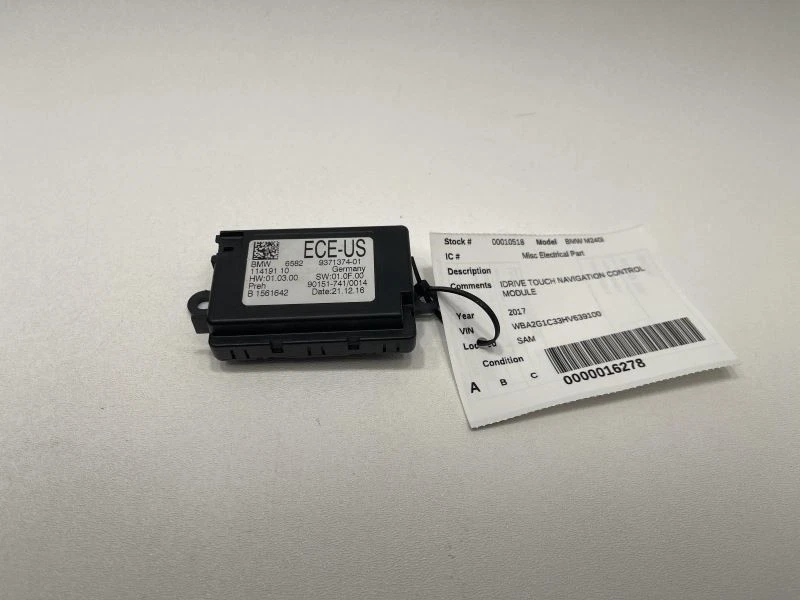 2017 宝马 M240i IDRIVE 触感导航控制模块 56383 — 第 3/4 张图片