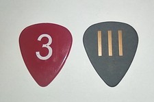 The White Stripes &bull; Jack White &bull; Set Of 2 Tour Guitar Picks &bull; Authentic