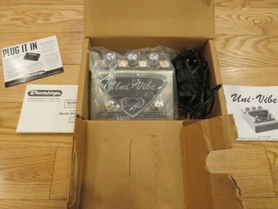 Jim Dunlop UV-1 Uni-Vibe and UV-1FC Foot Controller, Opened Box | eBay