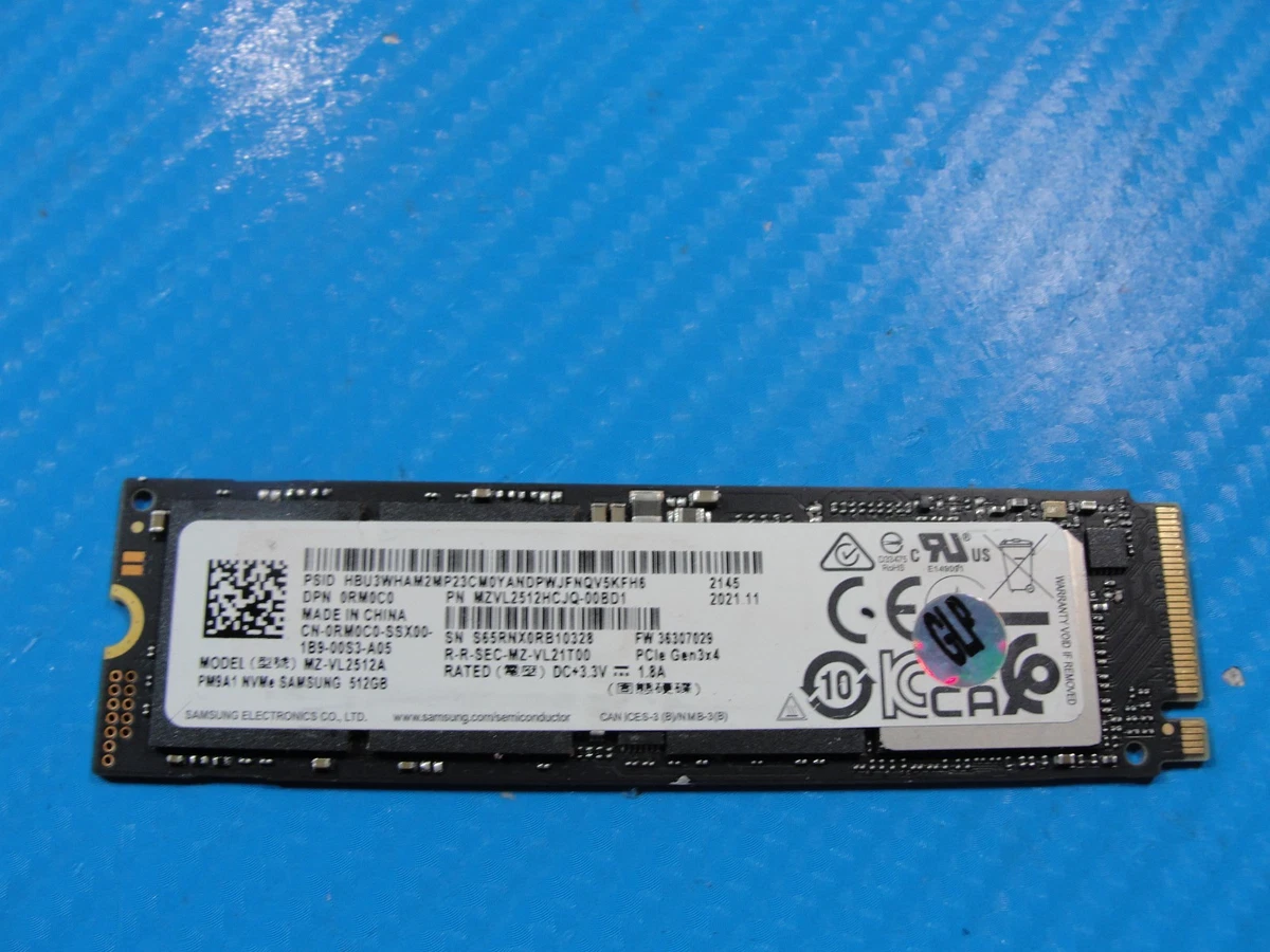 Dell M.2 Interface 512GB Solid State Drives for sale | eBay
