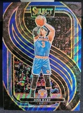 2024-25 Panini Select - Premier Level Josh Hart #134 Blue Wave Prizm /75