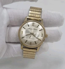 Vintage Mens Watch Gervais Penard Electronic Movement France Rare Parts/Repair 