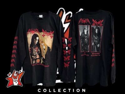 Mayhem T-Shirt New Short & Long Sleeve Morbid Beherit Marduk Emperor Absu