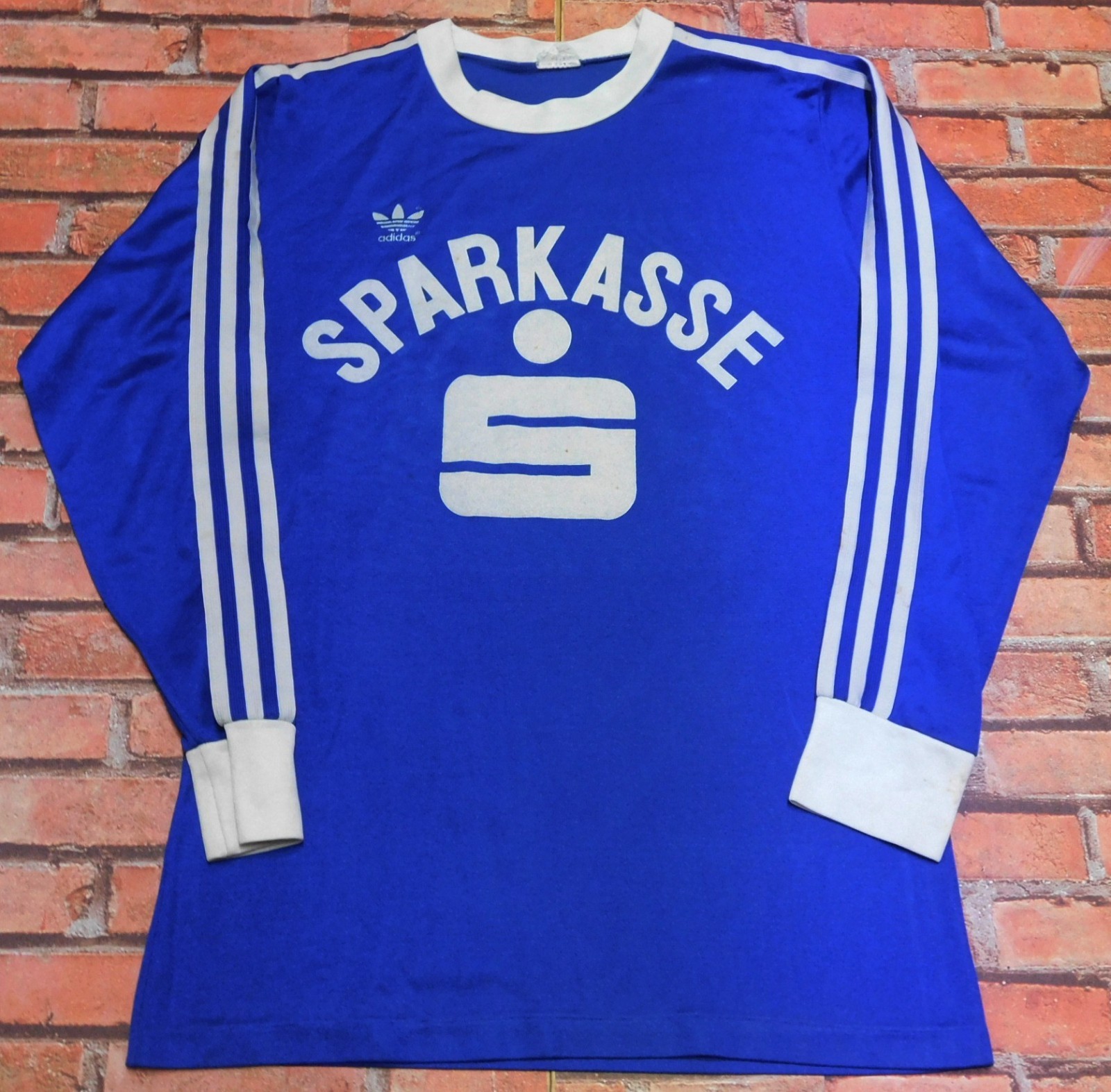 ADIDAS TREFOIL Vintage West Germany 680 Soccer Shirt Jersey Only Size 5/6