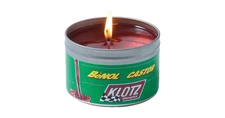 KLOTZ 2-STROKE SMELLING CANDLE BENOL CASTOR CANDLE - GREEN