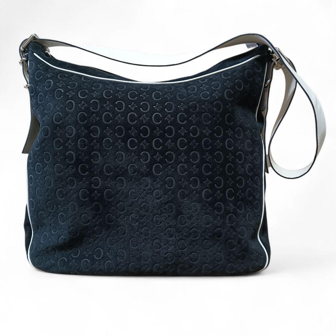 Mint Condition CELINE Patterned Suede One Shoulde… - image 6