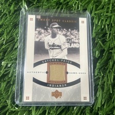 2005 Upper Deck Sweet Spot Classic Satchel Paige Jersey #CM-SP Indians
