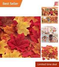 Artificial Maple Leaves Fall Decor 1100PCS Autumn Thanksgiving Wedding