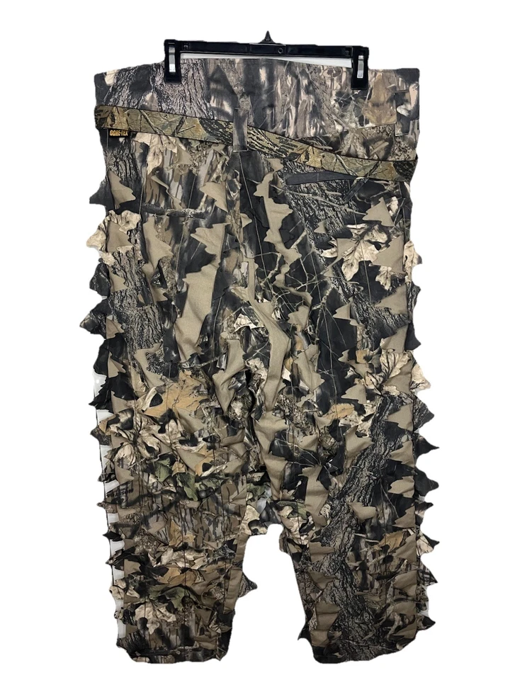 Browning Gore-Tex Camouflage Pants Ghillie Suit Green Camo Men’s Large Hunting - Image 3 of 4