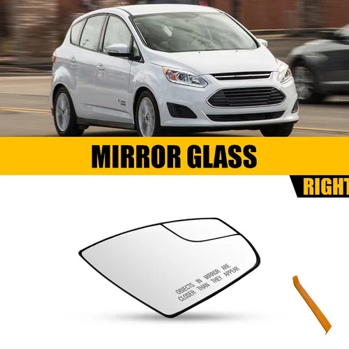 For 13-16 FORD ESCAPE 13-18 C-MAX Dual Mirror Glass Non-Heated Passenger Side