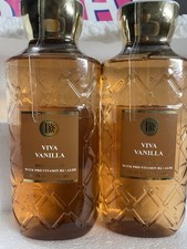 2 New VIVA VANILLA BATH  BODY WORKS BODY WASH SHOWER GEL