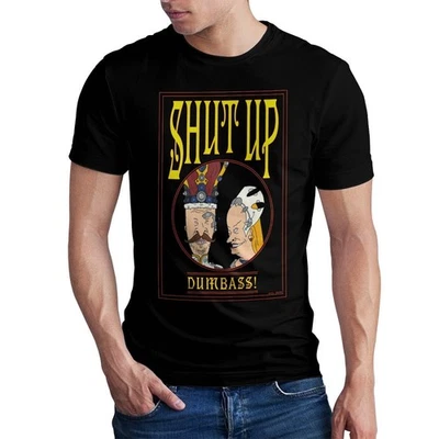 Offiziell Lizenziert Beavis and Butt-Head - Shut Up Dumbass! Herren - Bild 1 von 2