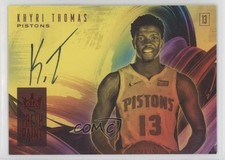 2018-19 Panini Court Kings Fresh Paint Ruby 32/99 Khyri Thomas #FP-KTH Auto 9cr