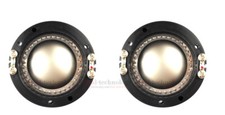 2pcs Titanium Film 44.4MM speaker Voice Coil Horn Tweeter Diaphragm 44 Core 8Ohm