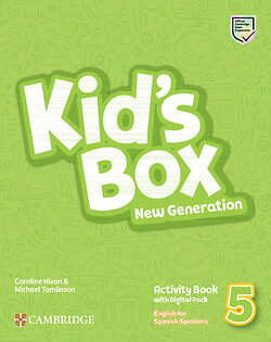 Kid's Box New Generation English for Spanish Speakers Level 5 Activity Book with