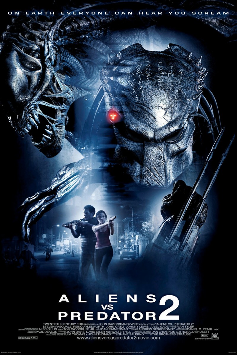 ALIEN VS PREDATOR 2 AVP 2007 OFFICIAL ORIGINAL CINEMA MOVIE PRINT 