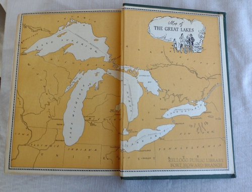 Vintage 1944 "Lake Huron" The American Lakes Series Fred Landon First Ed. - Picture 14 of 14