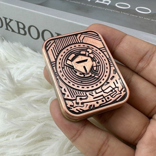 Push Card Fidget Slider EDC Fidget Slider Magnetico Metallo ADHD Anti Stress Giocattoli - Foto 13 di 39