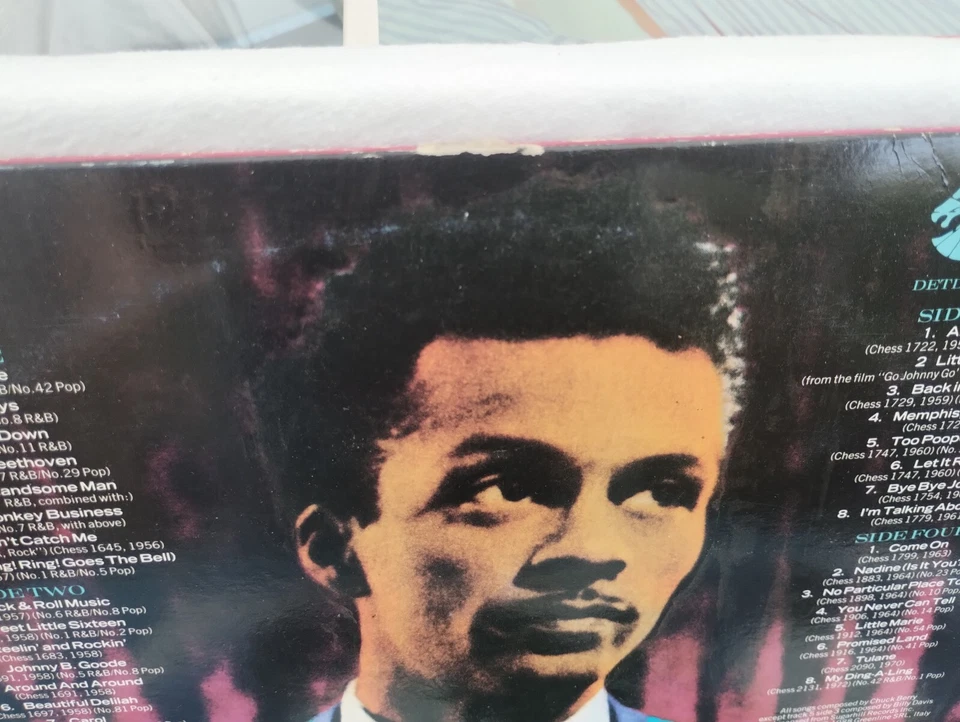Chuck Berry - Hail! Hail! Rock 'N' Roll DBL LP, Comp Chess DETD 207 1988 Italy - Image 4 of 4