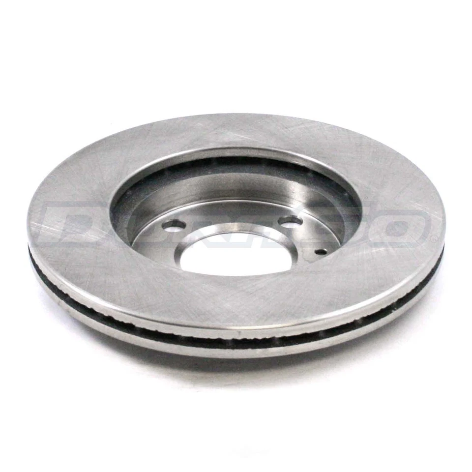 Rotor de freio a disco serve 1983-1993 Volkswagen Cabriolet Golf Jetta, Scirocco DURAGO - Imagem 2 de 2