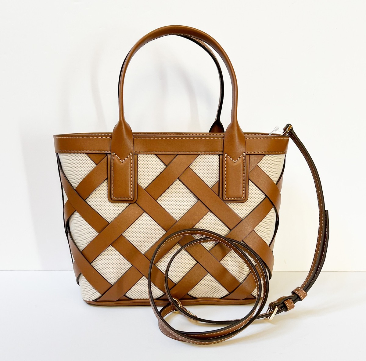 [MICHAEL KORS] SALE!! ミニトートバッグ SIENNA Michael Kors Sienna Small Tote Crossbody Shoulder Bag Brown