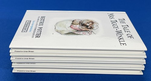 1993 The World of Beatrix Potter Boxed Set of 4 Mini Hardcover Books Warne & Co - Picture 3 of 12