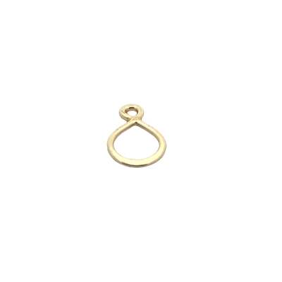 Gold Finish & Silver Plated E-coated Copper/Brass S Hook Clasps (25 × 15 mm) - 1