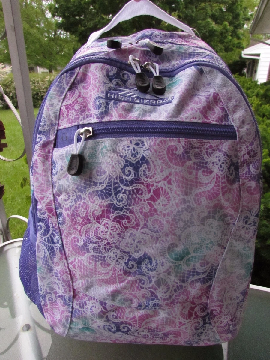 White lace backpack cheap