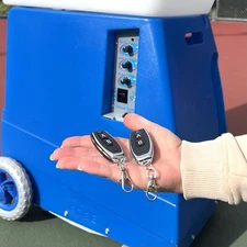 Bluetooth & 2-Button Remote Control for Silent Partner Edge Tennis Ball Machine