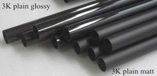 Tubo/tubo/tubo/tubo de fibra de carbono envuelto en rollo 3K de 7 mm x 5 mm x 6 mm x 500 mm