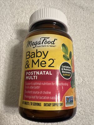 Baby & Me 2, Postnatal Multi, 60 Tablets